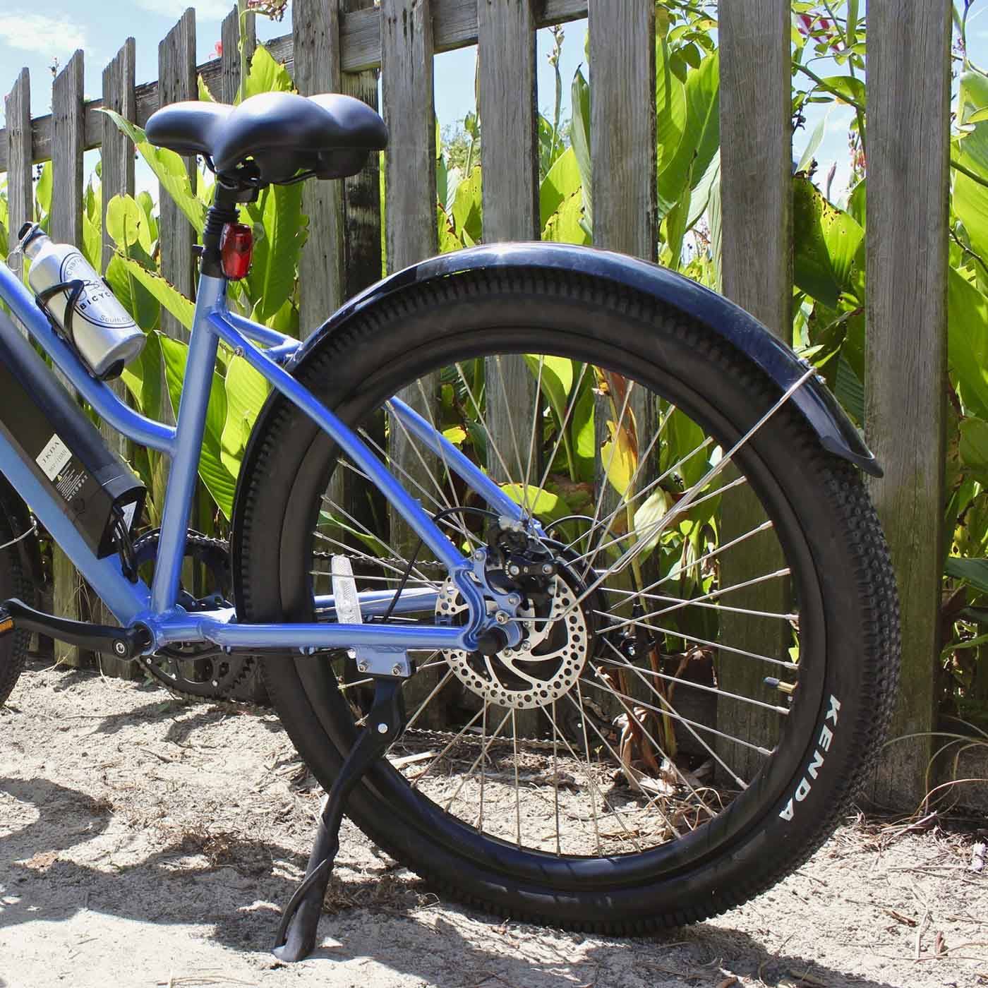 Bintelli B1 Electric Cruiser Bike In color Blue With Classic Styling