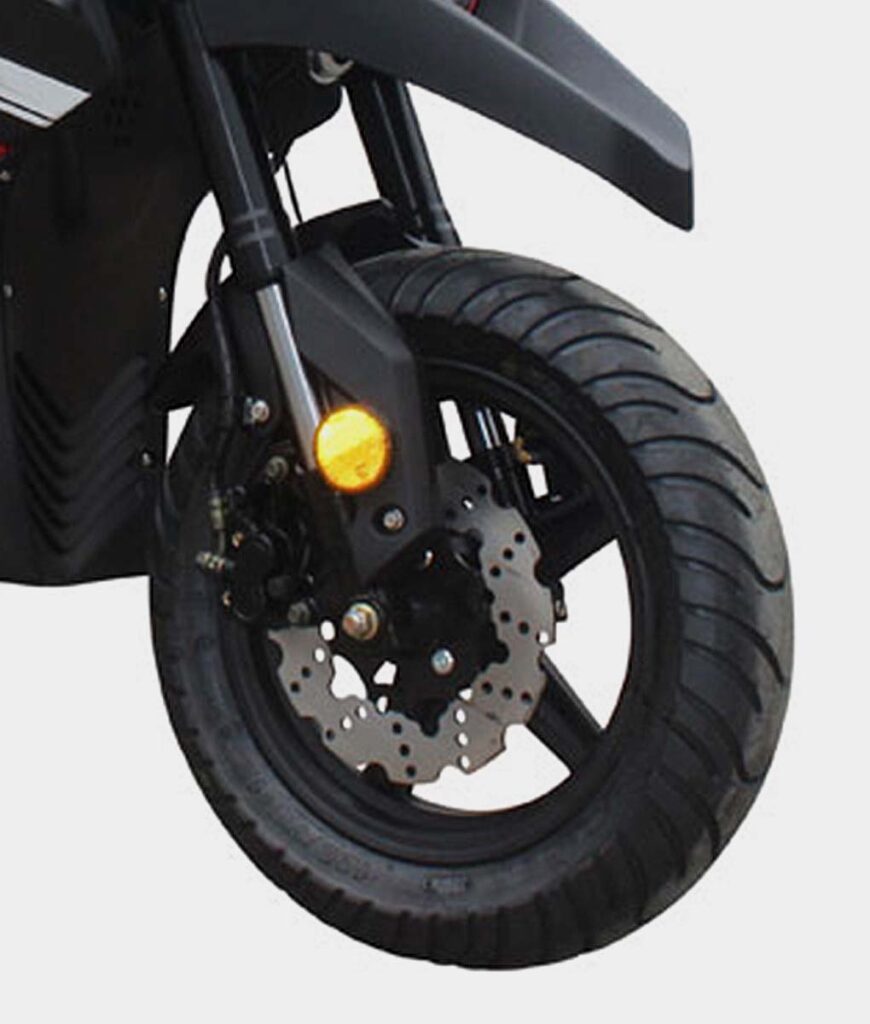 Bintelli Beast Black Disc Drum brake