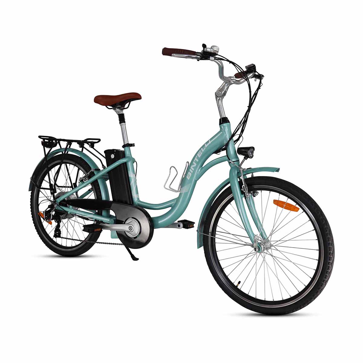 Bintelli Journey Step-Through Electric Bike in Color Mint