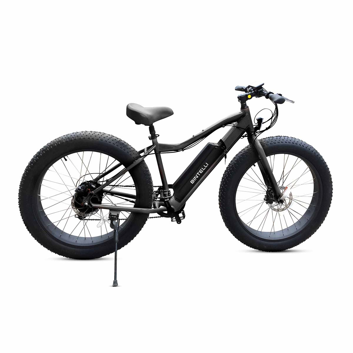 Bintelli M1 Electric Bicycle in Color Black With Fat Tire