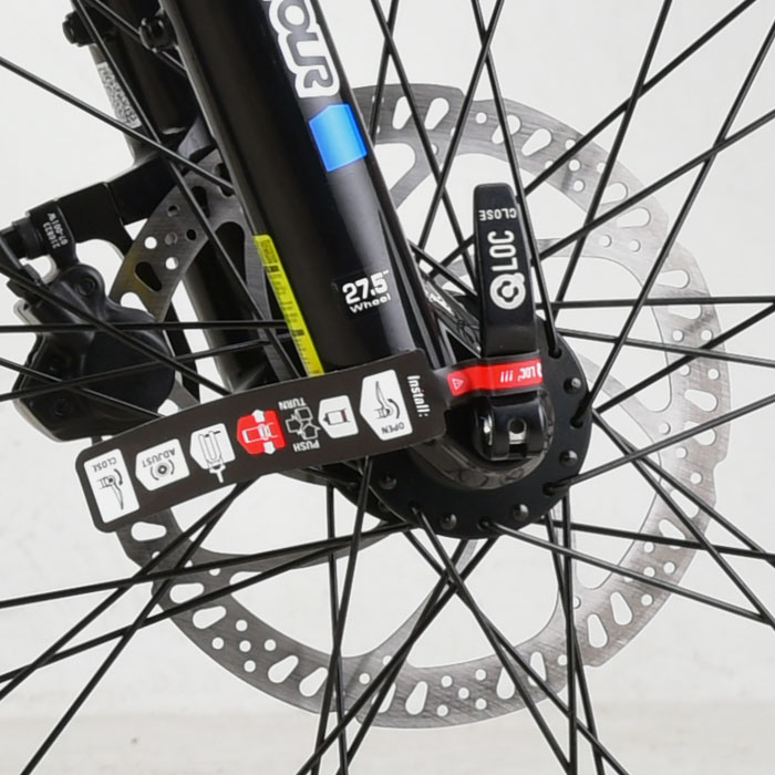 Bintelli Quest Pro comes with 27,5'' Tires