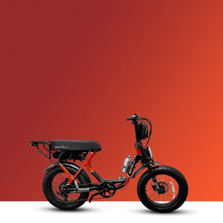 Bintelli Fusion Hybrid Electric Bicycle Red