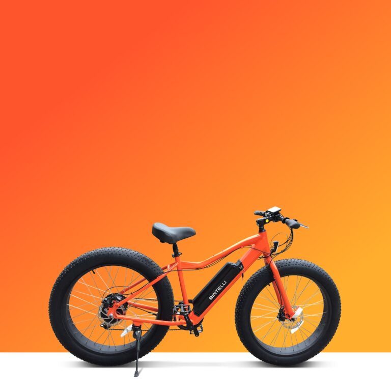 Bintelli M1 Electric Bicycle in orange