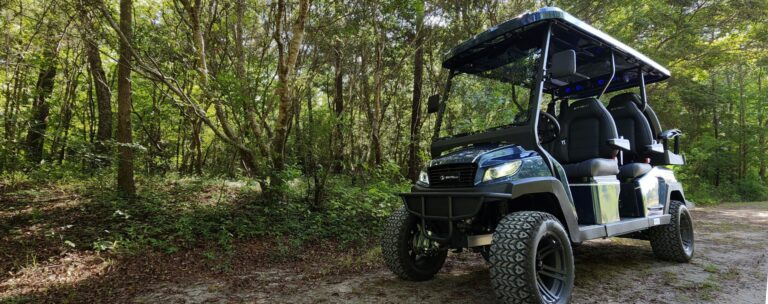 2025 Bintelli Beyond 6 Seater Lifted Off Road Golf Cart 4 x 4 Golf Cart