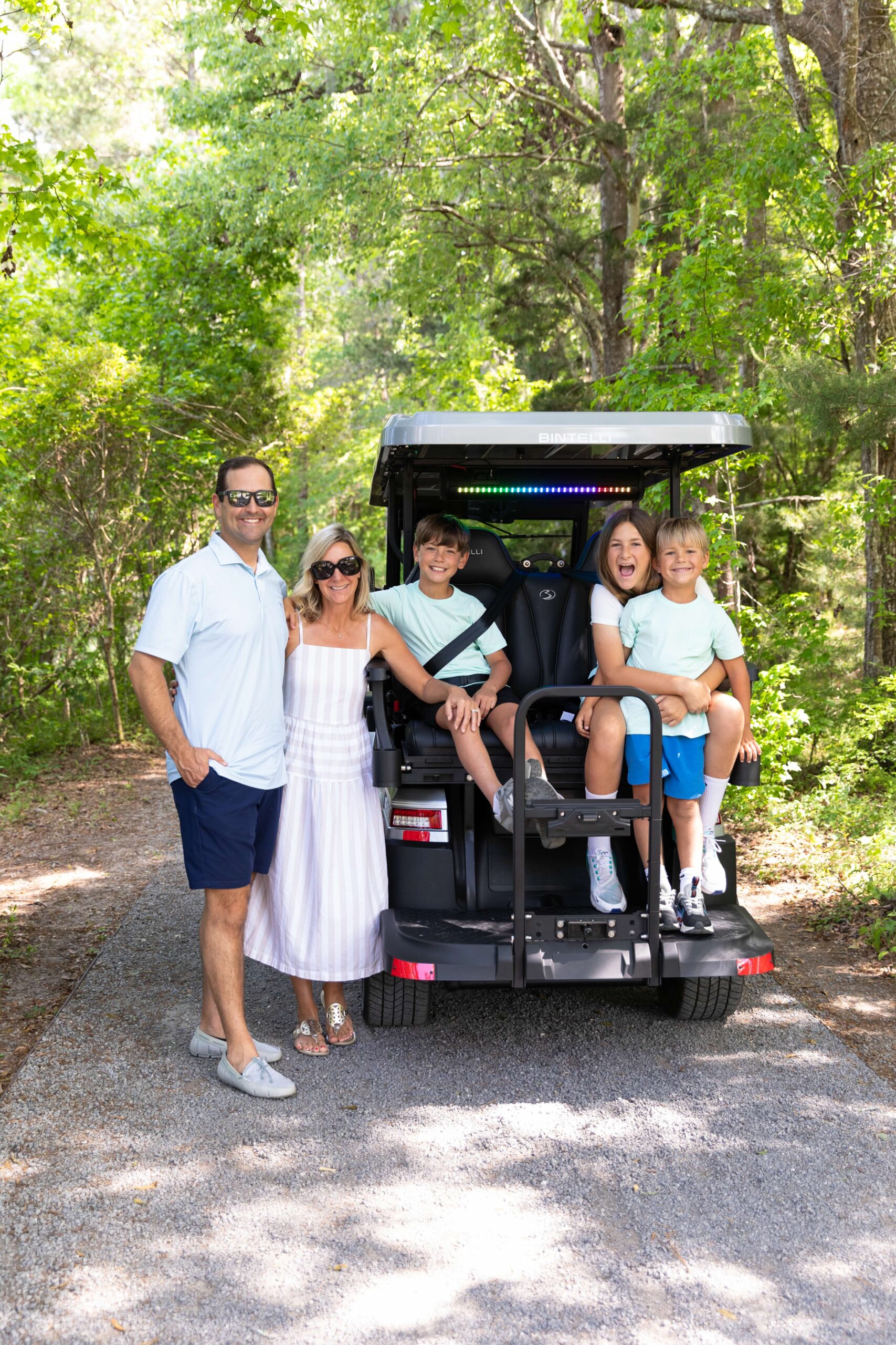 Bintelli golf cart family